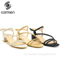 Tacones altos sexy de lujo de moda para mujeres.
